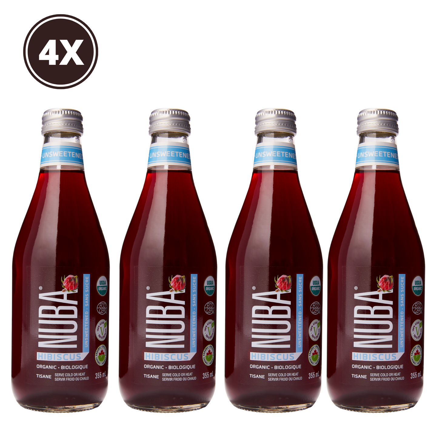 Unsweetened Hibiscus Tisane