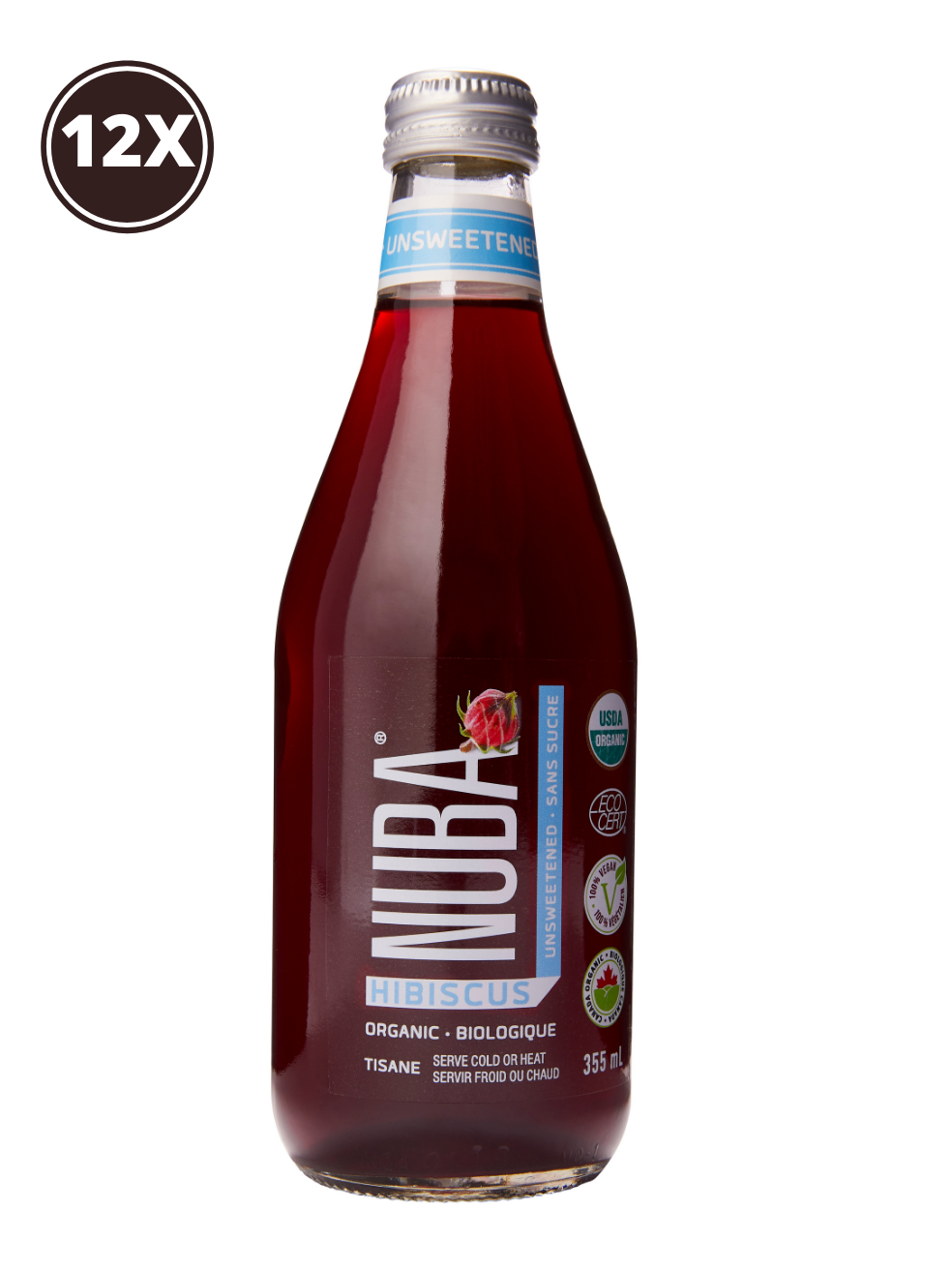 Unsweetened Hibiscus Tisane