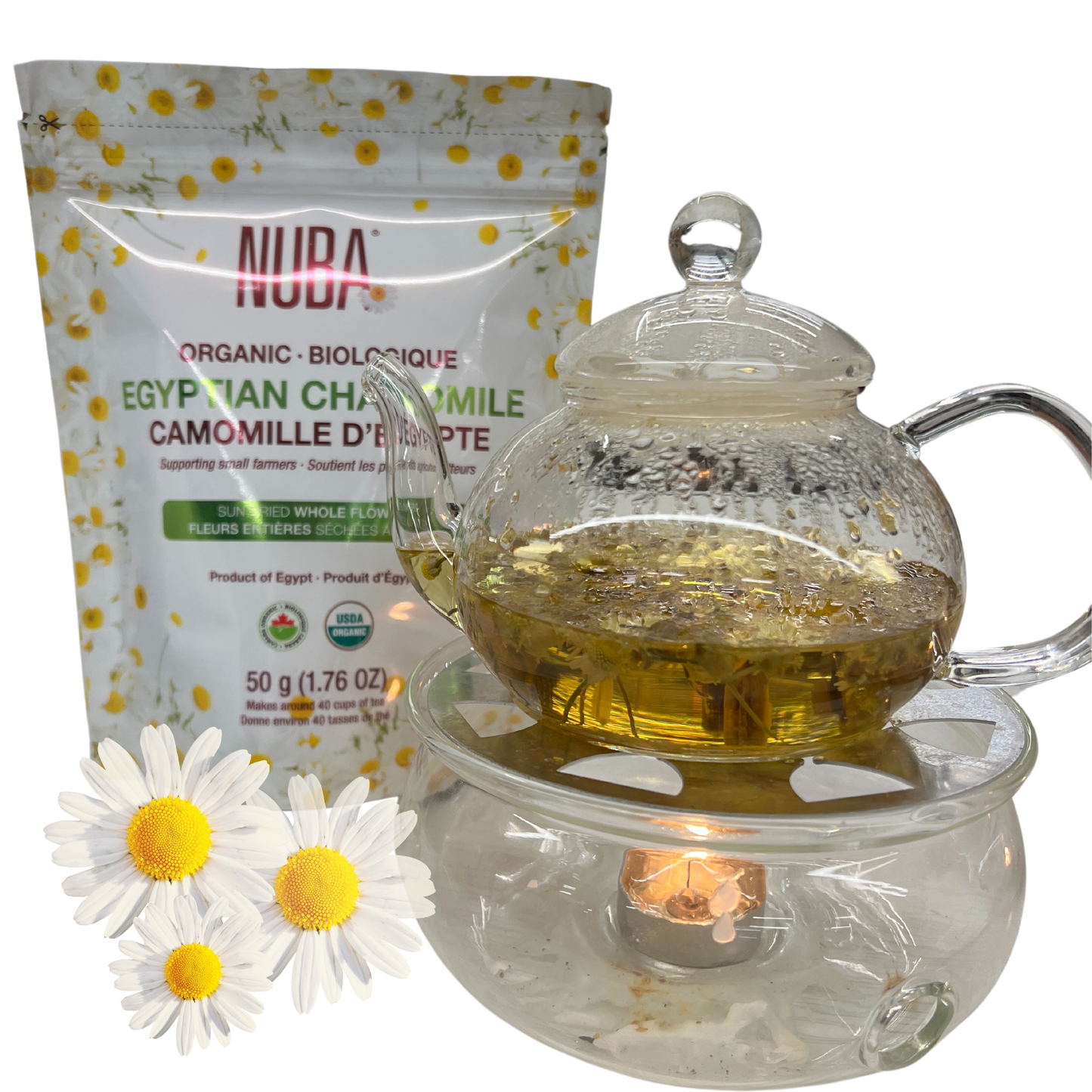 Organic Pure Chamomile Whole Flowers